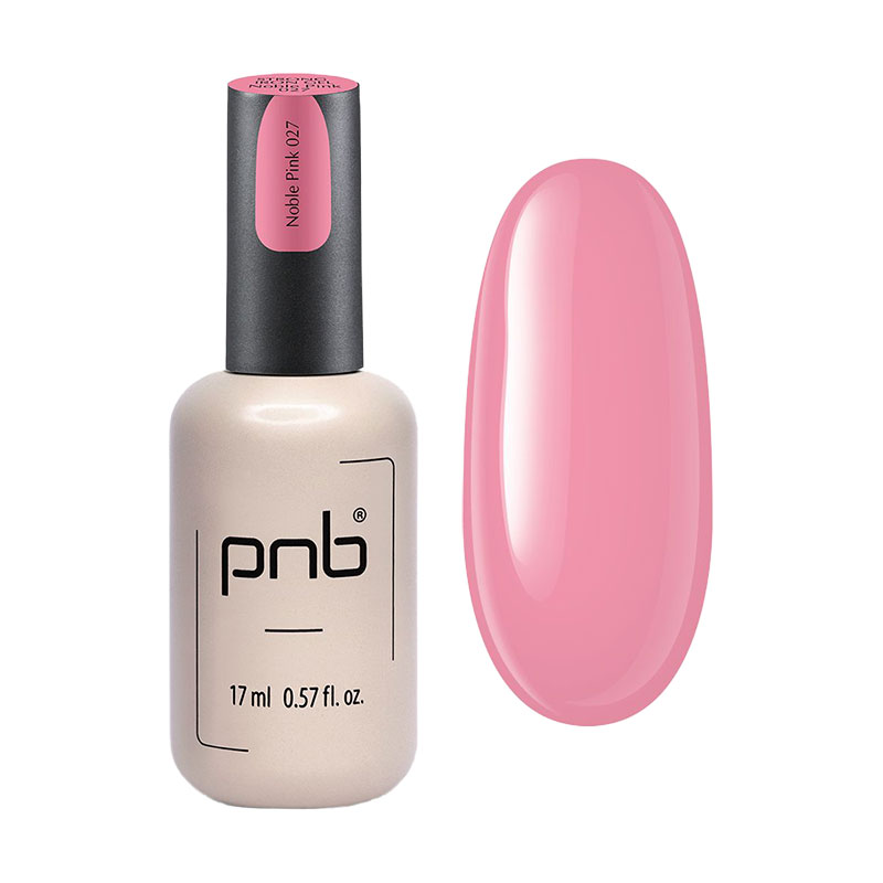 Гель для моделювання нігтів PNB Strong Iron Gel 027 Pink Noble, 17 мл